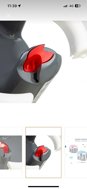 Babyjem Bebek banyo ve mama oturağı - Görsel 6