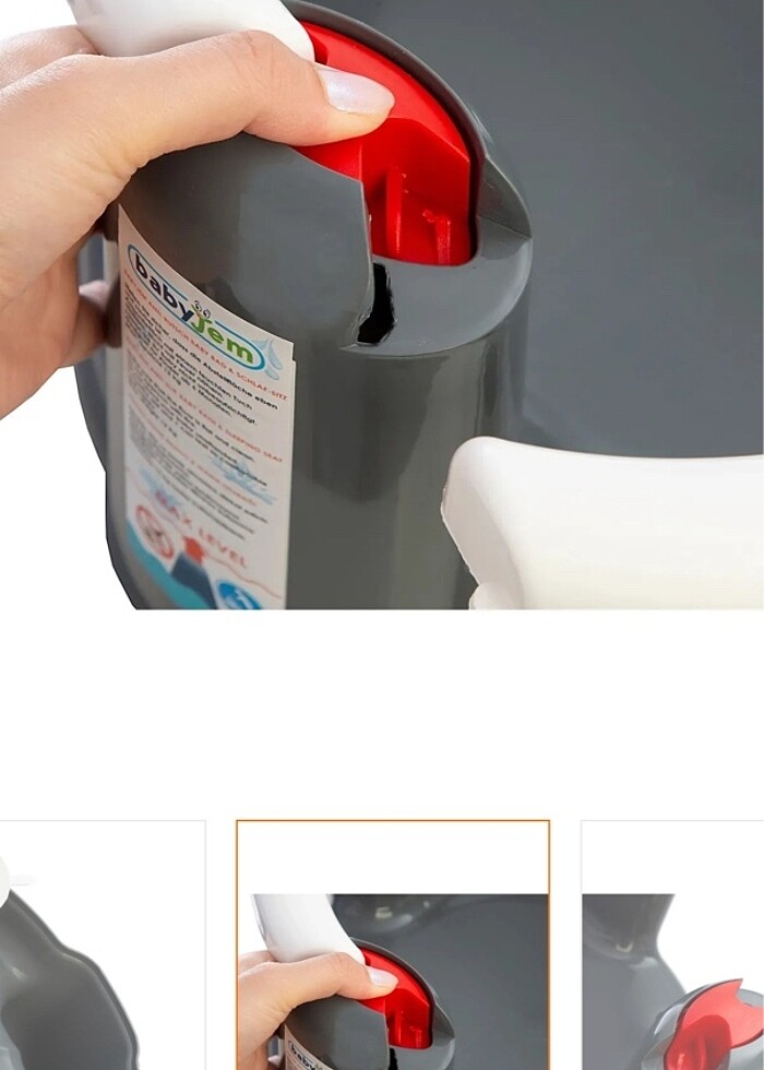 Babyjem Bebek banyo ve mama oturağı - Görsel 5