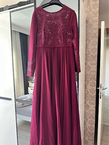 Bordo abiye