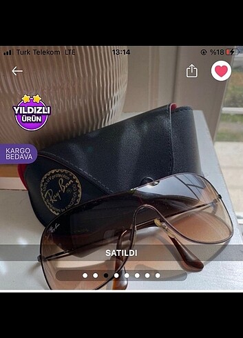 Ray ban güneş gözlüğü