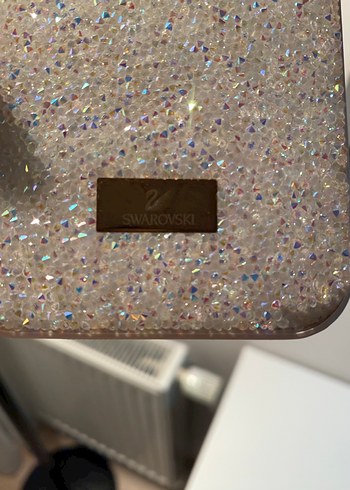 Beyaz Payetli Street Wear iPhone 13 Telefon Kılıfı - Görsel 3