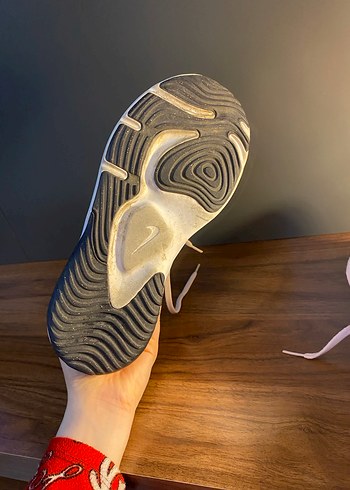 Pembe Bağcıklı Nike Spor Kadın Sneaker - Görsel 6