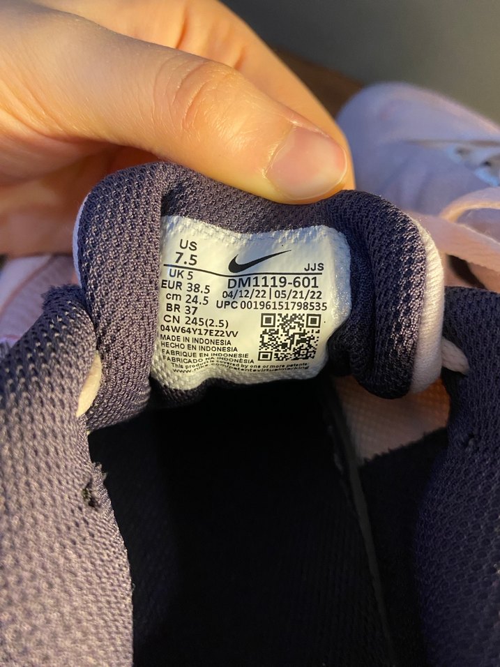 Pembe Bağcıklı Nike Spor Kadın Sneaker - Görsel 5