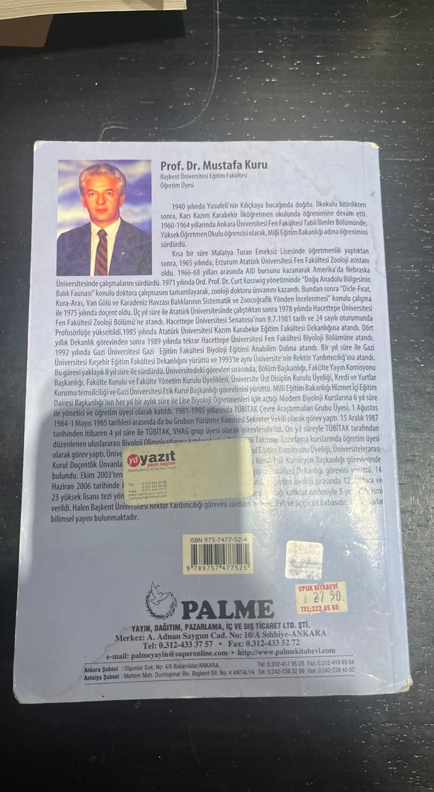 Omurgalı Hayvanlar - Prof. Dr. Mustafa Kuru - Görsel 2