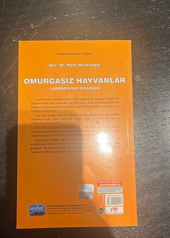 Omurgasız Hayvanlar Laboratuvar Kılavuzu Kitabı - Görsel 2