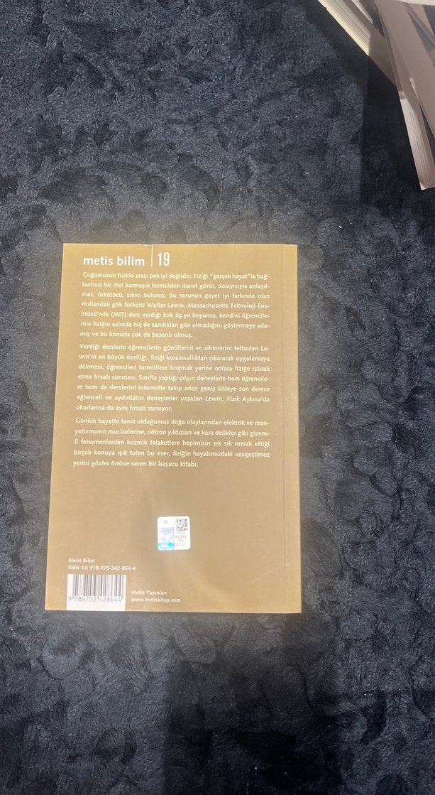 Fizik Aşkına - Walter Lewin - Görsel 2