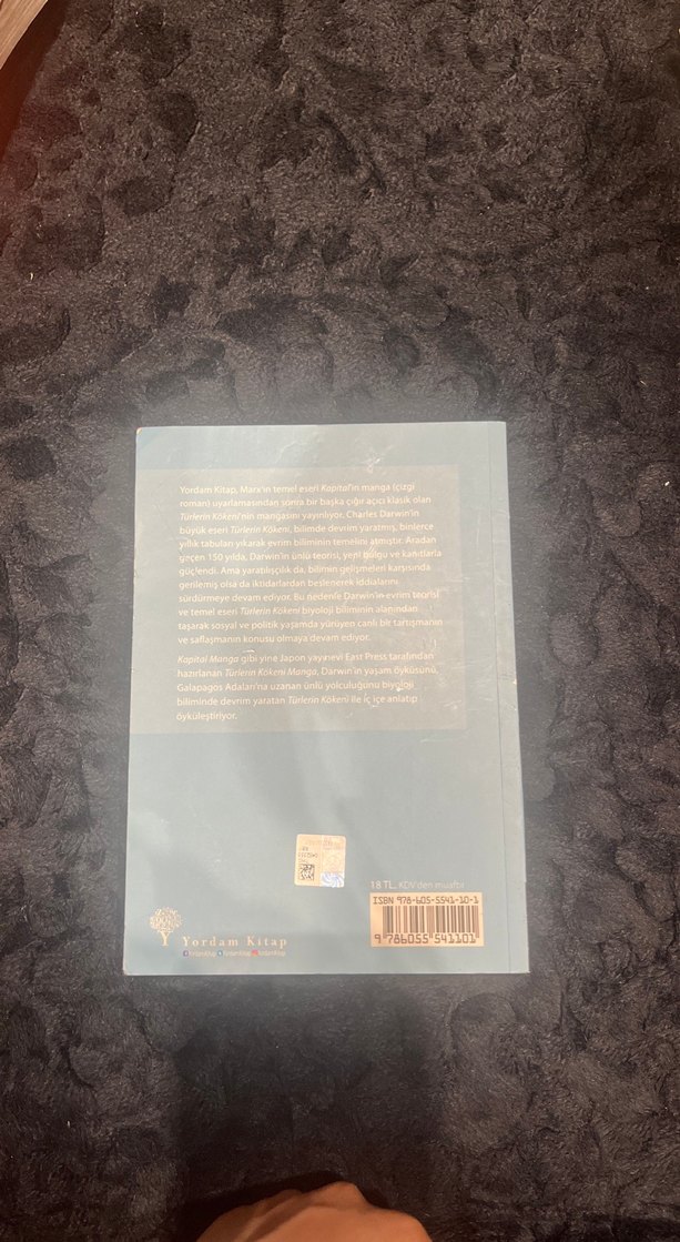 Türlerin Kökeni Manga - Charles Darwin - Görsel 2