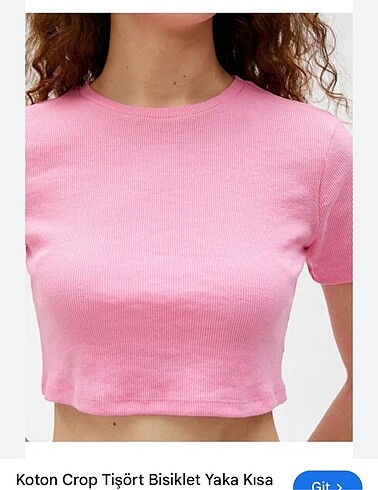 Koton pembe crop