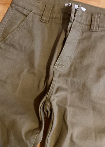 Zara Bej Keten Erkek Pantolon