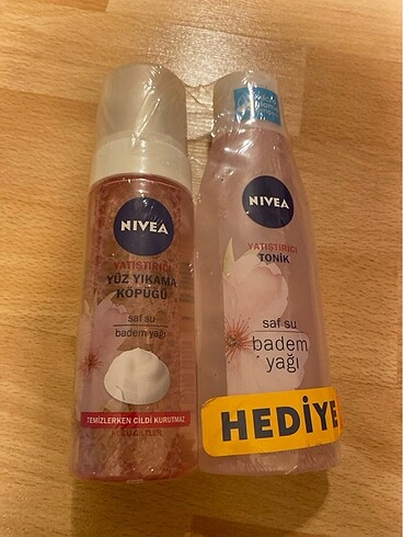 Nivea Nivea 100 yıkama köpüğü ve tonik