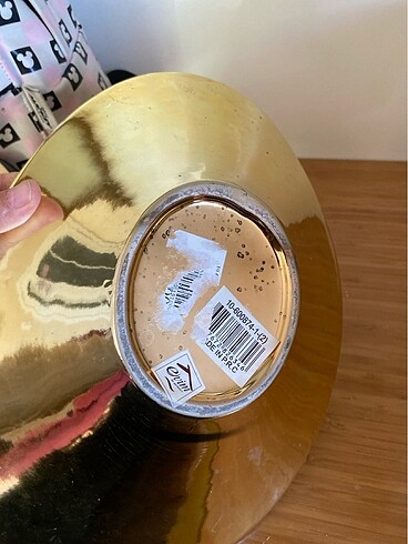 Zara Home Altın yaldızlı aksesuar zara home