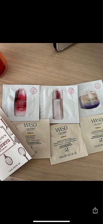 Shiseido sample