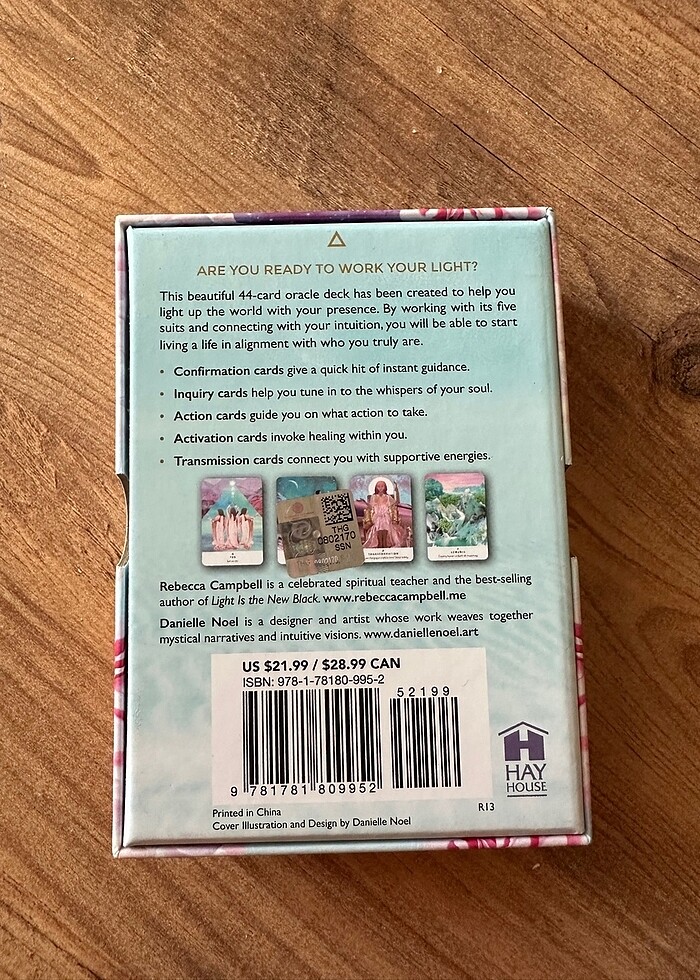 Work Your Light Kehanet Kartları - Görsel 2