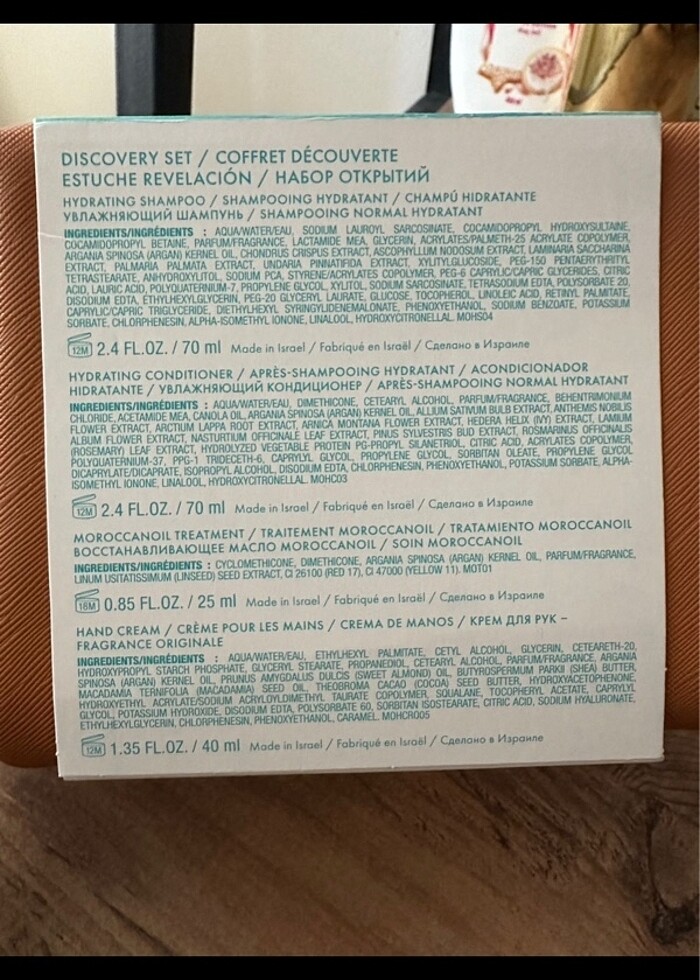 Moroccan Oil Mini Set - Görsel 3