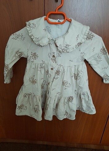 SIFIR HİÇ KULLANILMAMIŞ KIZ BEBEK ELBİSE
