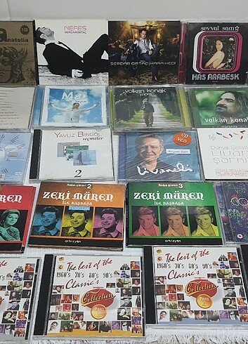 KARIŞIK CD VE KASET - Görsel 3