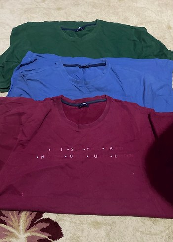 Bordo Pamuk Hamile Uzun Kollu Tişört - Görsel 3