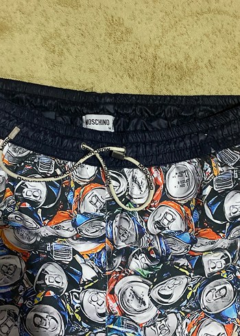 Renkli Düğmeli Erkek Mini Şort - Görsel 2