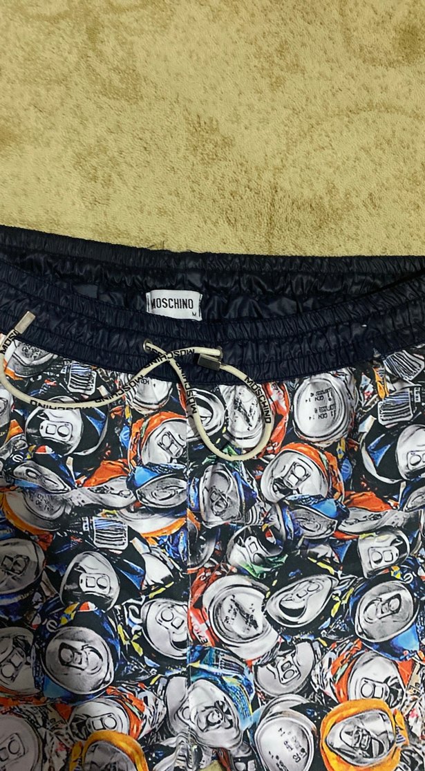 Renkli Düğmeli Erkek Mini Şort - Görsel 2