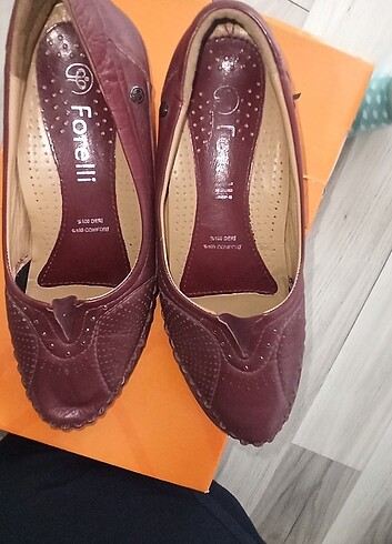 39 Beden Forelli ortopedik ayakkabı.