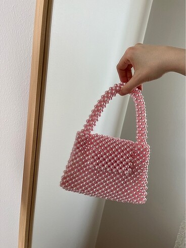 Koton Pembe inci çanta