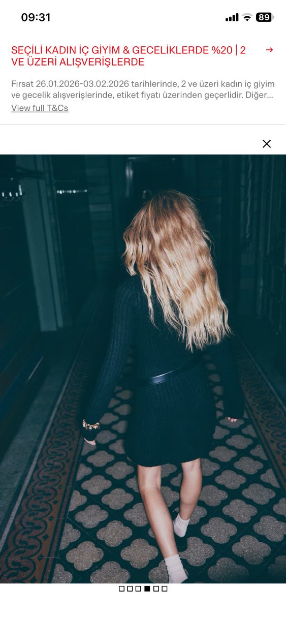 Hm Elbise Mini - Görsel 4