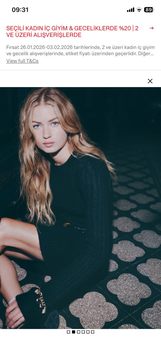 Hm Elbise Mini - Görsel 3