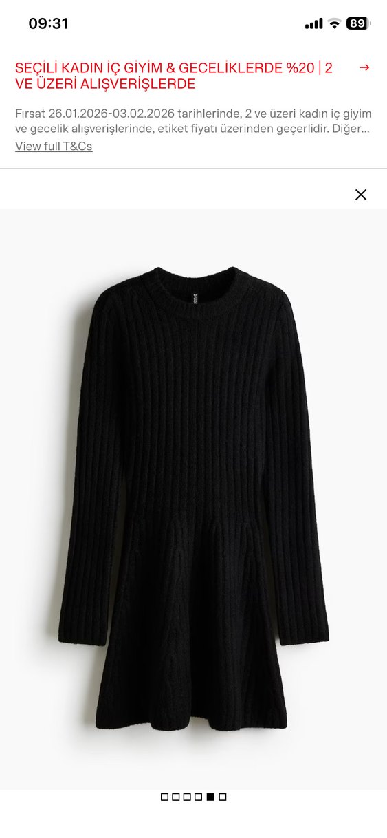 Hm Elbise Mini - Görsel 2