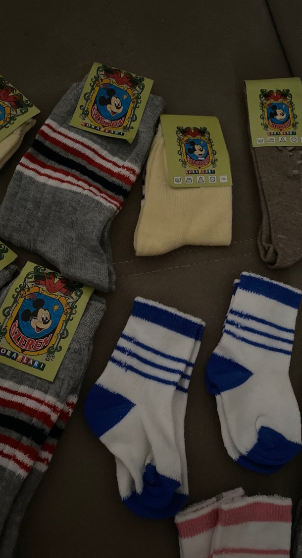 Toplu çocuk bebek çorap - Görsel 3