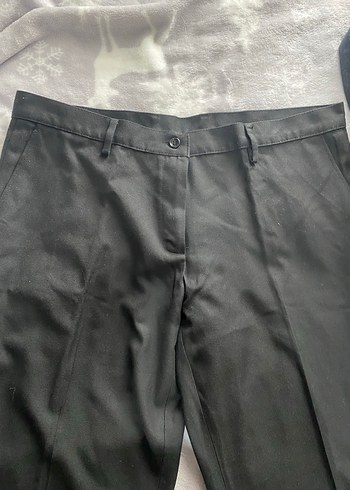 Diğer Siyah Kumaş Pantolon