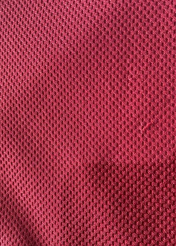 Bordo esofman kumasında pantolon - Görsel 2