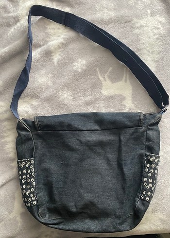 Lacivert Desenli çanta - Görsel 2