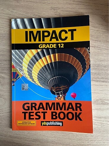 Impact 12 Grammar test book