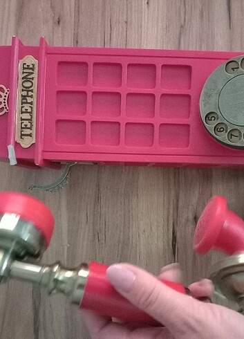 Beden kırmızı Renk Retro Vintage Telefon