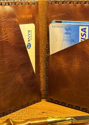 Klasik Kahverengi Erkek Cüzdanı - Görsel 3