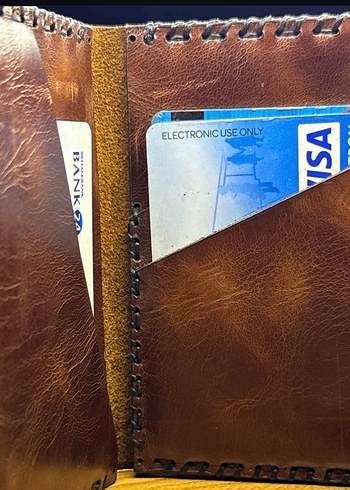 Klasik Kahverengi Erkek Cüzdanı - Görsel 4