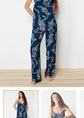 Kadın viskon pijama takımı