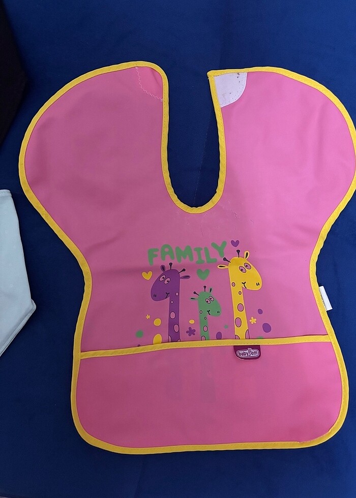 Kız bebek mama önlüğü - Görsel 4