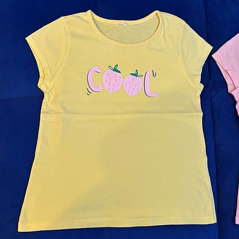 4 Yaş Beden Kız çocuk kısa kollu tshirt