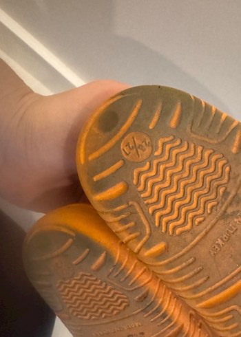 Beyaz Baskılı çocuk sandalet - Görsel 2