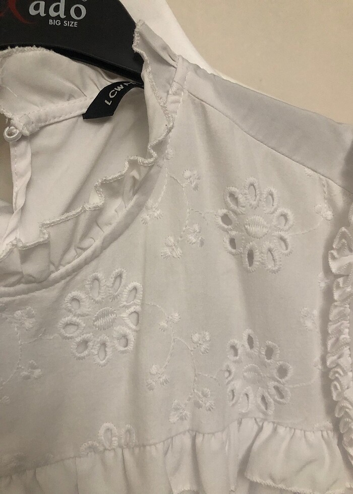 Lcw beyaz Elbise - Görsel 4