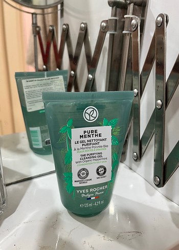 Beden Yves Rocher Pure Menthe Temizleyici Jel 125 ml