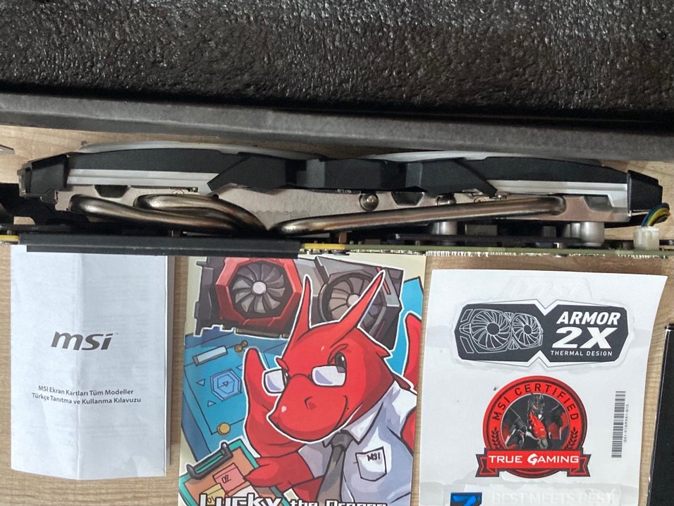 Sıfır Ayarında MSI GTX 1080 GDDR5X 8GB 256bit Erkan kartı - Görsel 5