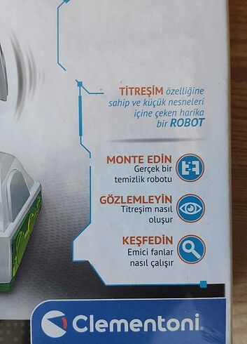 Beden Renk Clementoni Robotik Laboratuvarı Ecobot