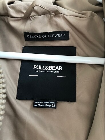 m Beden pull bear şişme mont