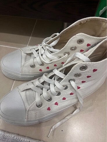 38 Beden CONVERSE KALPLİ YÜKSEK TABAN