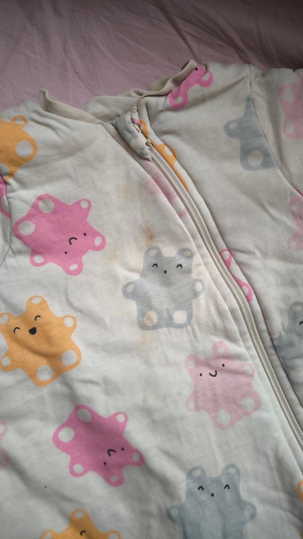 Nakışlı Pastel Desenli Çocuk Uyku Tulumu - Görsel 2