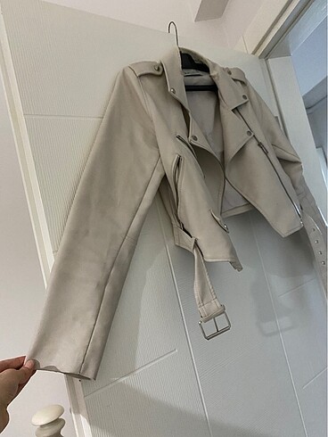 Stradivarius Stradi deri biker ceket