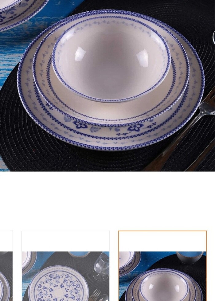 6 kişilik yemek takımı - Görsel 3