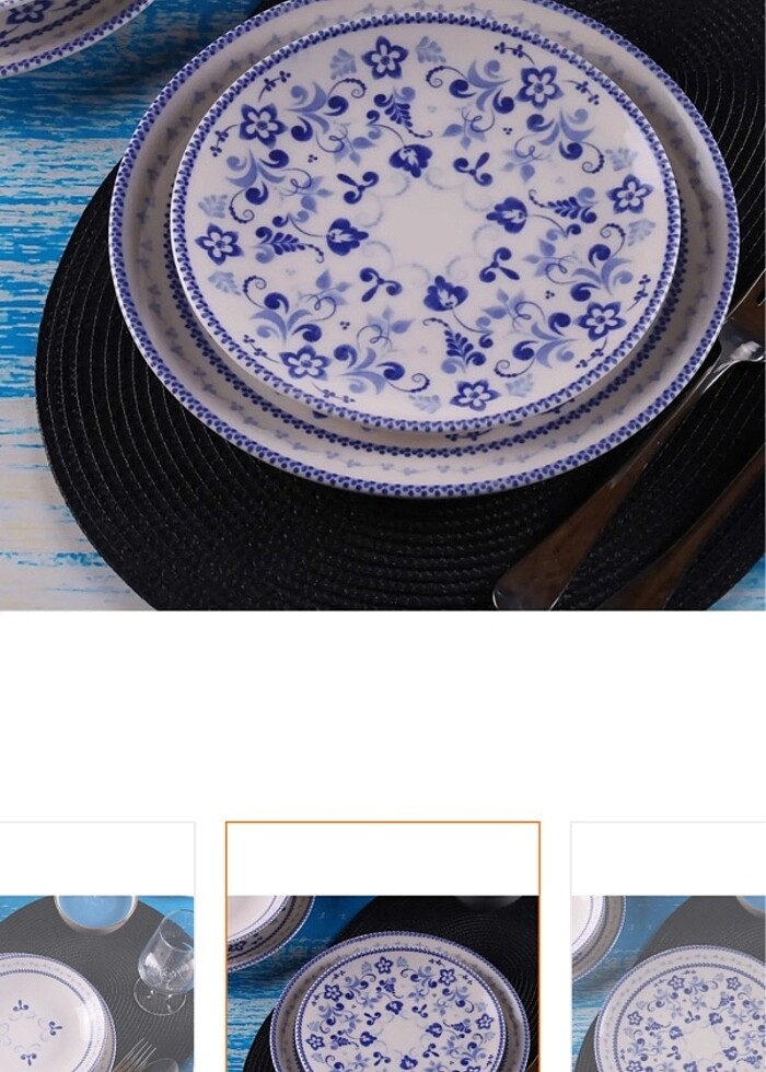 6 kişilik yemek takımı - Görsel 4